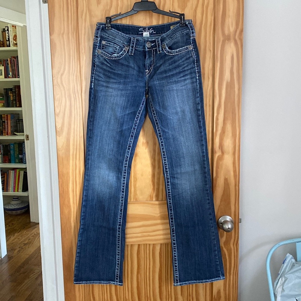 Silver brand jeans AIKO Boot Cut size 28